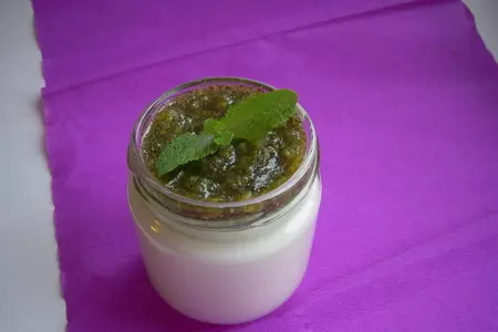 Шоколадные чипсы из лаваша и сладкий домашний йогурт (по мотивам десерта "даниссимо фантазия"): шаг 12