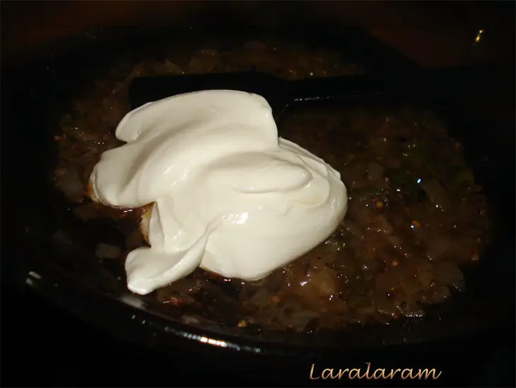 Паста + соус с рыбой, вермутом и сливками: шаг 5