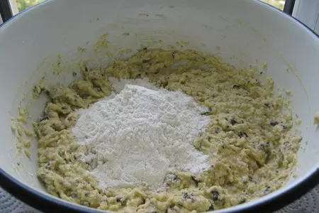 Торт-пирог с шоколадом и кокосом (coconut rough cake).: шаг 5