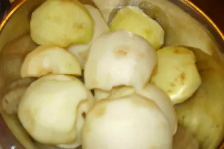 Имбирный пирог с яблоками: шаг 2