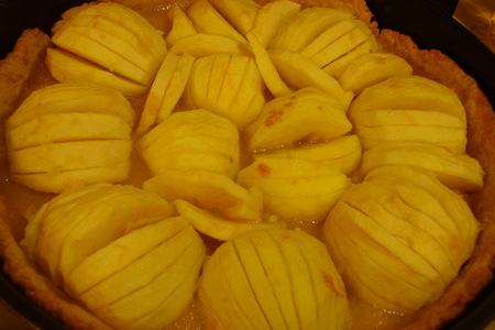 Имбирный пирог с яблоками: шаг 4