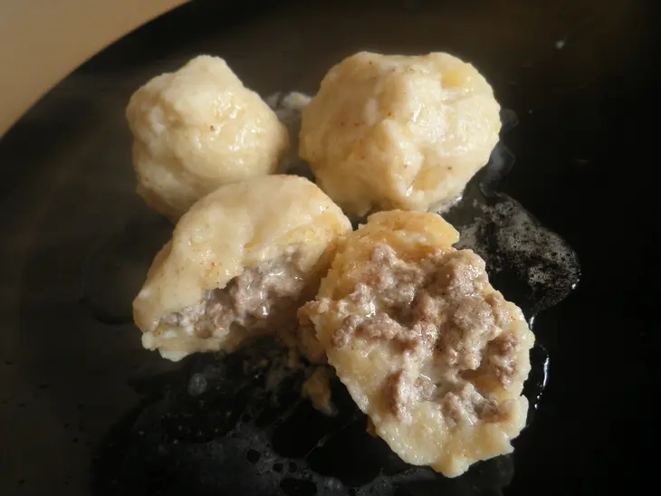 Картофельные ньокки, фаршированные мясом: шаг 5