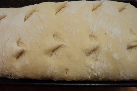 Хлеб с тыквой, копченой грудинкой и сыром фета. (дуэль): шаг 6