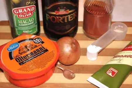 Пивное фондю с закусками: шаг 1