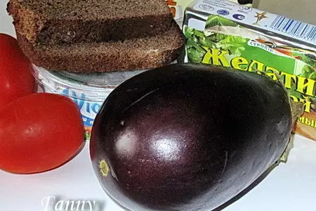 Баклажановый чизкейк: шаг 1