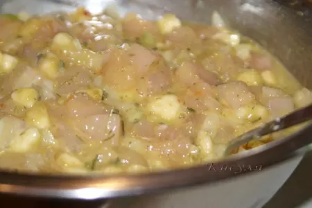 Куриные оладьи с индийской ноткой: шаг 3