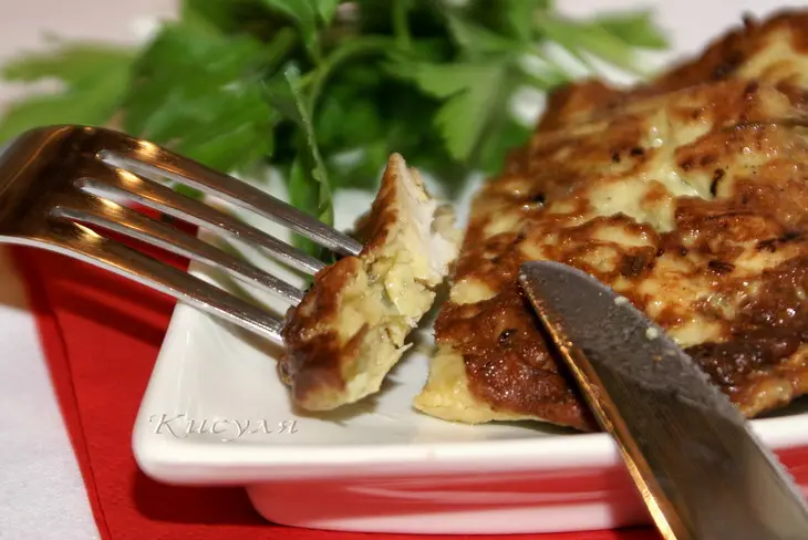 Куриные оладьи с индийской ноткой: шаг 5