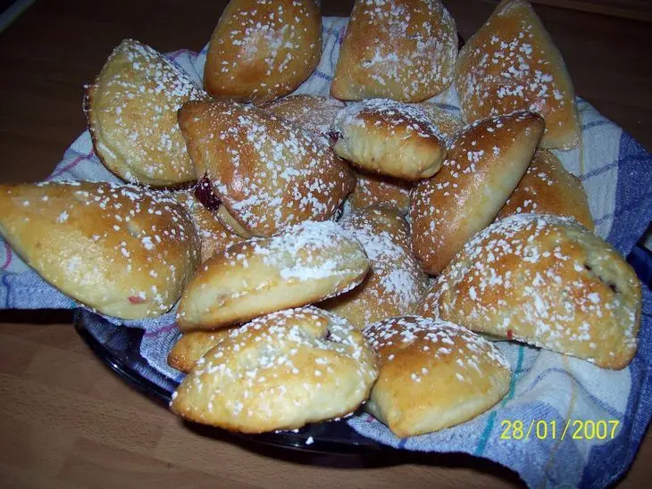 Пироги с яблочно-вишнёвой начинкой.: шаг 12