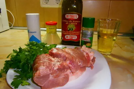 Рулетики из свинины с пармезаном: шаг 1