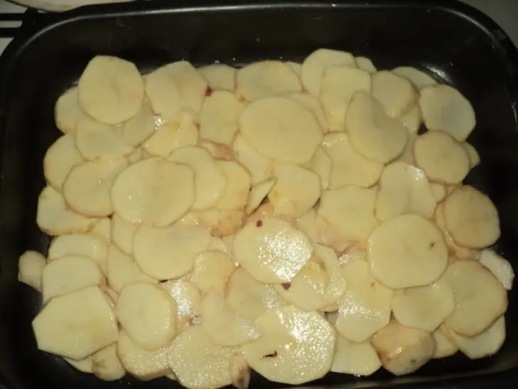 Мясо с картофелем "бонжур": шаг 1