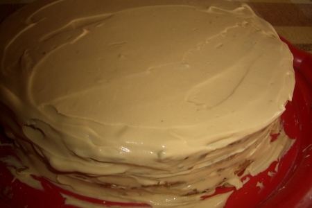 Торт медовый со сметанным кремом "полуночник": шаг 9