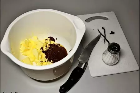 Карамельный торт со сливками.: шаг 7