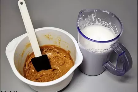 Карамельный торт со сливками.: шаг 9