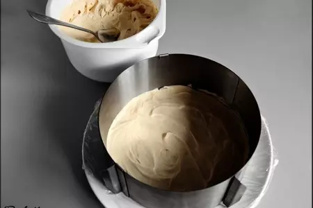 Карамельный торт со сливками.: шаг 15