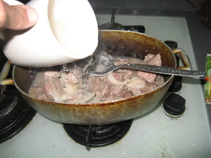 Баранина с черносливом по-арабски: шаг 8