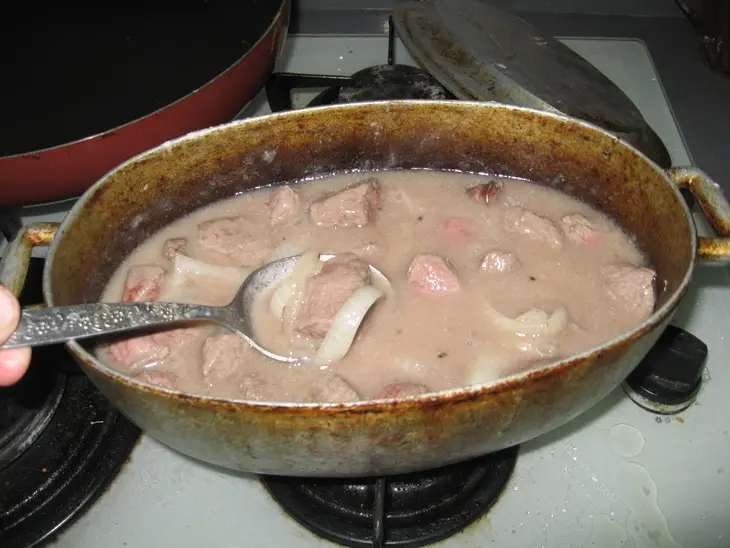 Баранина с черносливом по-арабски: шаг 9
