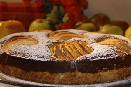 Цюрихский пасторский пирог с яблоками: шаг 5