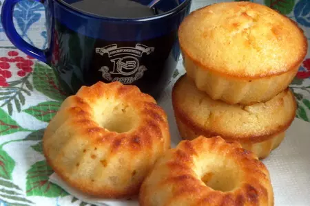 Кексы из рисовой муки с кокосом: шаг 4