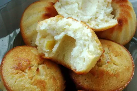 Кексы из рисовой муки с кокосом: шаг 6