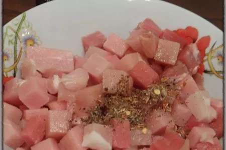 Картофельные кексы с капустой и мясом!!!: шаг 6