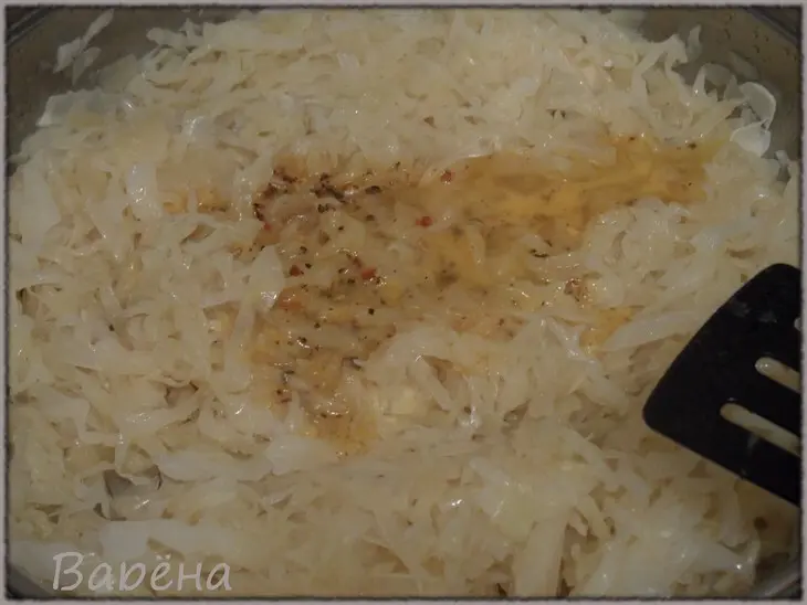 Картофельные кексы с капустой и мясом!!!: шаг 8