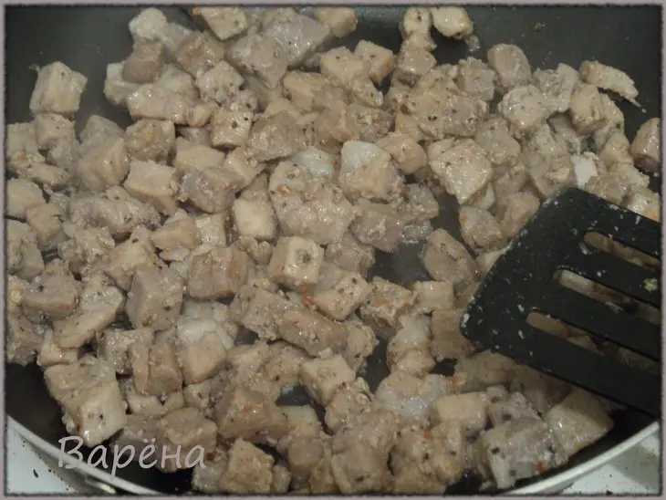 Картофельные кексы с капустой и мясом!!!: шаг 9