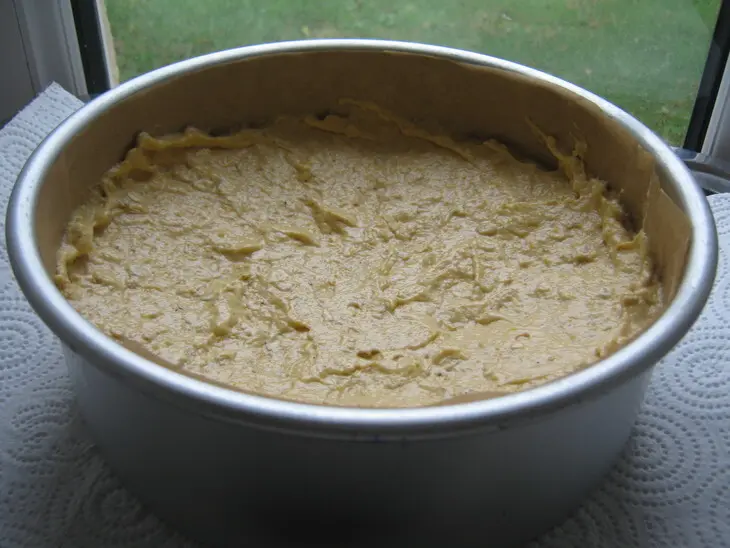 Тыквенный пирог со специями под цитрусовым кремом (orange and spice pumpkin cake): шаг 7