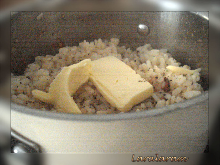 Говяжья печень в двойной панировке "кунжутный панцирь" - с рисом и овощами: шаг 6