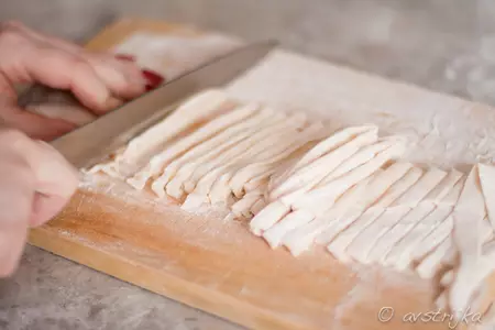 Домашняя куриная лапша: шаг 7