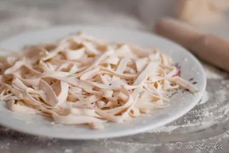 Домашняя куриная лапша: шаг 8