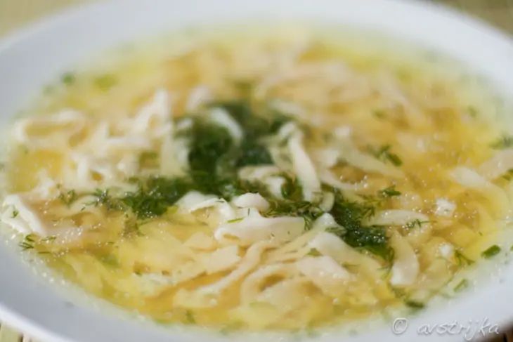 Домашняя куриная лапша: шаг 11