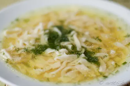 Домашняя куриная лапша: шаг 11