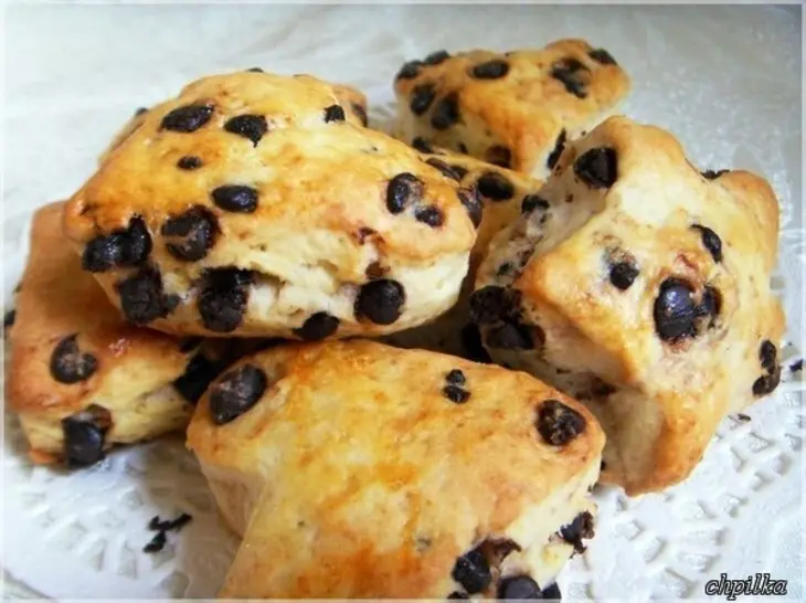 Печенье  с шоколадом и апельсиновым маслом.: шаг 6