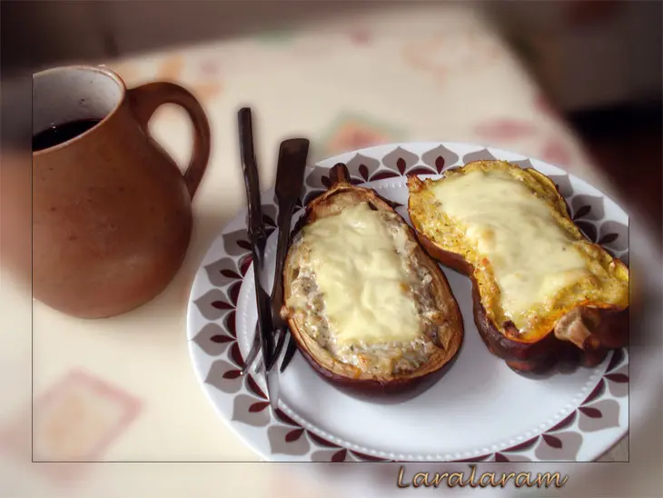 Тыква, запечённая с сыром и с посвящением! посвящается! всем! нелюбителям! тыквы!: шаг 11