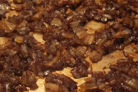 Мясной хлебец  для хеллоуина    " египтянин": шаг 1