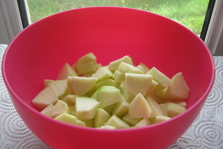 Яблочный кекс с хрустящей корочкой (apple crumble cake), для ирочки!: шаг 3