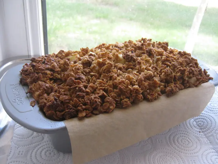 Яблочный кекс с хрустящей корочкой (apple crumble cake), для ирочки!: шаг 11