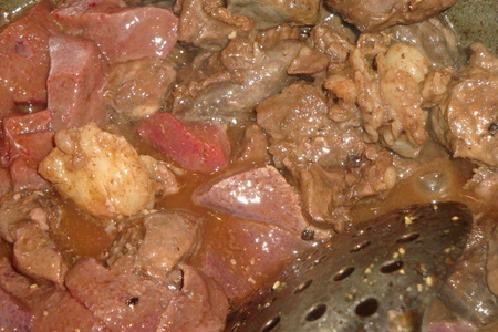 Свежина по-сибирски, или как готовили свиной ливер в деревне: шаг 9