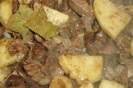 Свежина по-сибирски, или как готовили свиной ливер в деревне: шаг 13