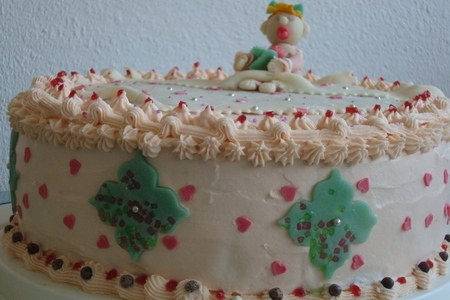 Торт "с днём рождения": шаг 9
