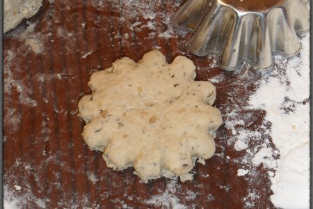 Капустные пышки с кунжутом или пирожки для ленивых.: шаг 7