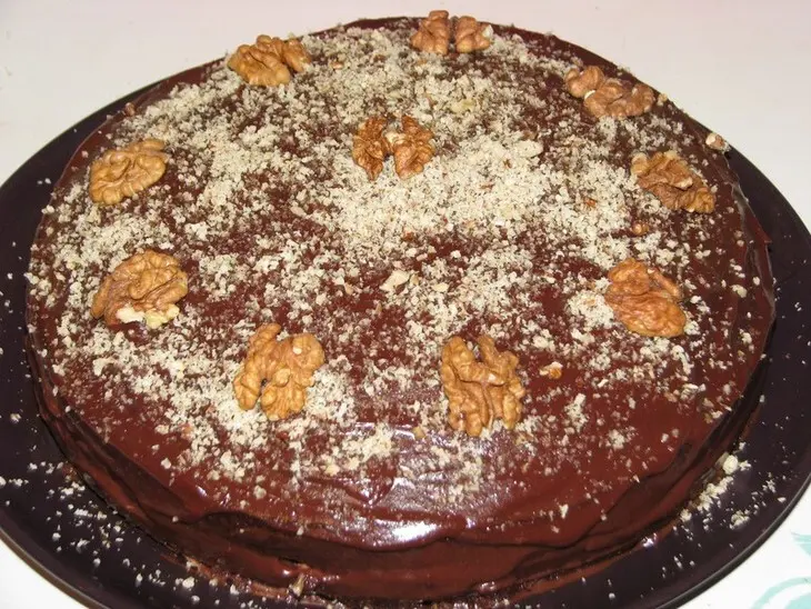 Шоколадный торт: шаг 8