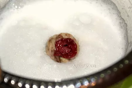Песочное печенье с ромовой вишней: шаг 7