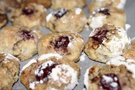 Песочное печенье с ромовой вишней: шаг 9
