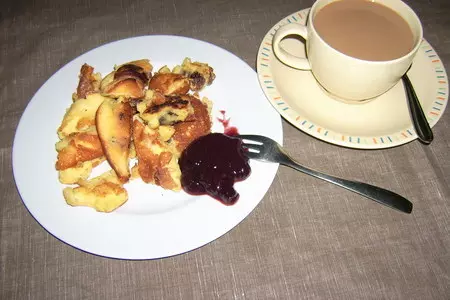Kaiserschmarm – smorrn (кайзеровский омлет): шаг 8