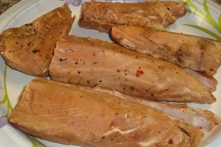 Крем-суп с копчёным тунцом и папайей: шаг 1