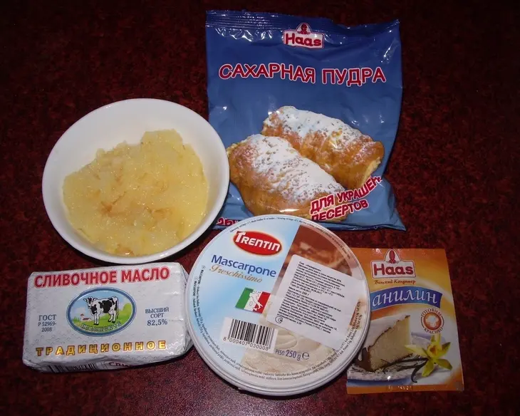 Кокосово-ананасовый тортик (italian cream cake): шаг 17