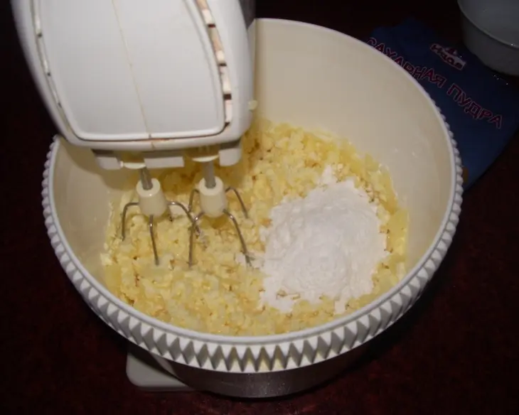 Кокосово-ананасовый тортик (italian cream cake): шаг 20