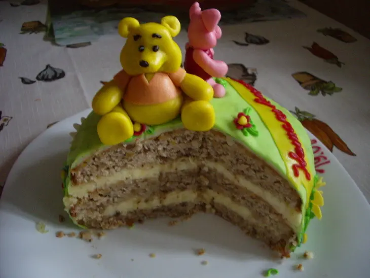 Кокосово-ананасовый тортик (italian cream cake): шаг 26