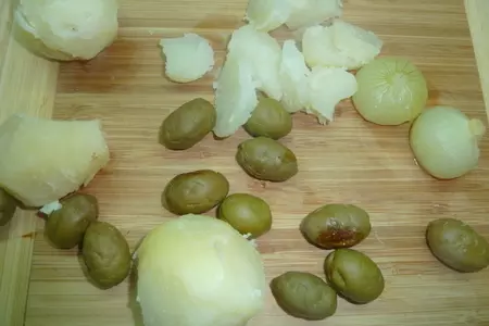 Баранина с йогуртом (αρνί με γιαούρτι) и запеченный салат офти (σαλάτα ofti) ( дуэль): шаг 3